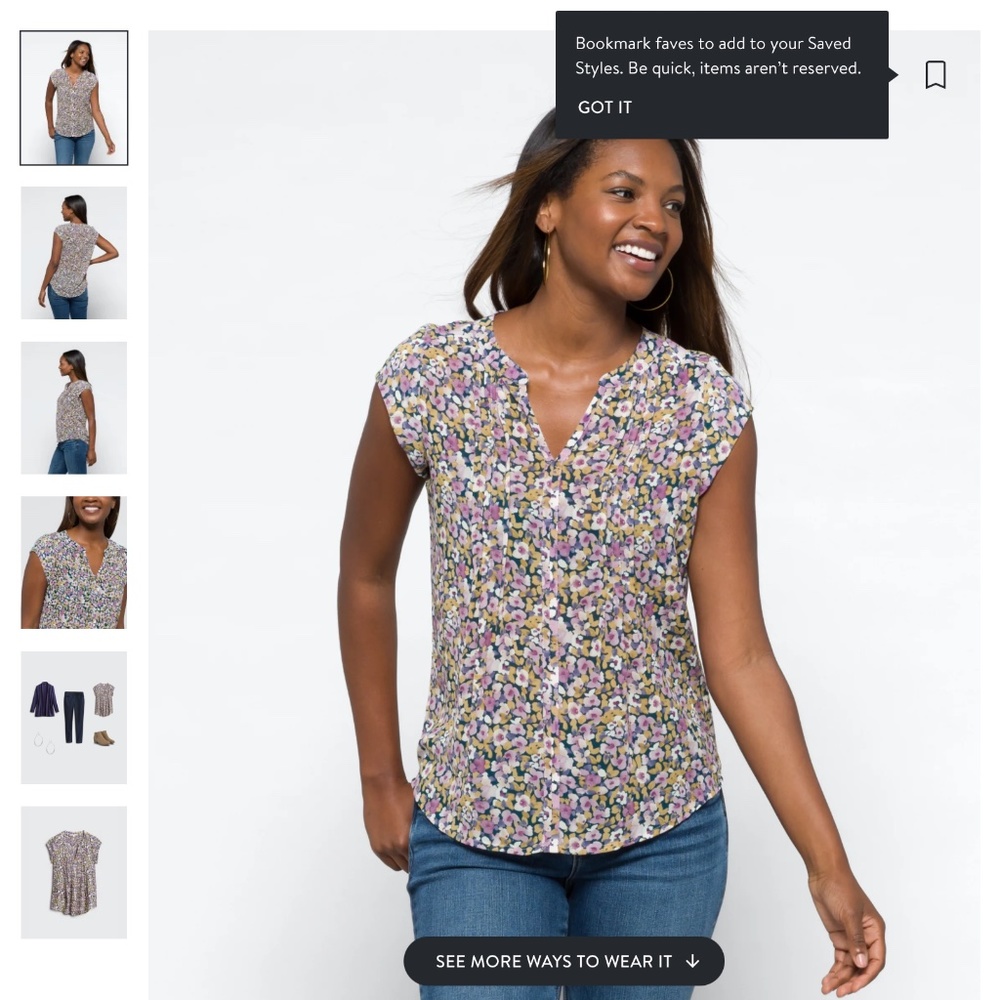 Women’s blouse, size L Stitch Fix